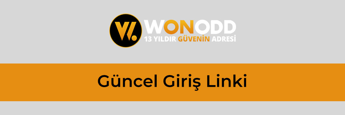 Wonodd Güncel Giriş Linki